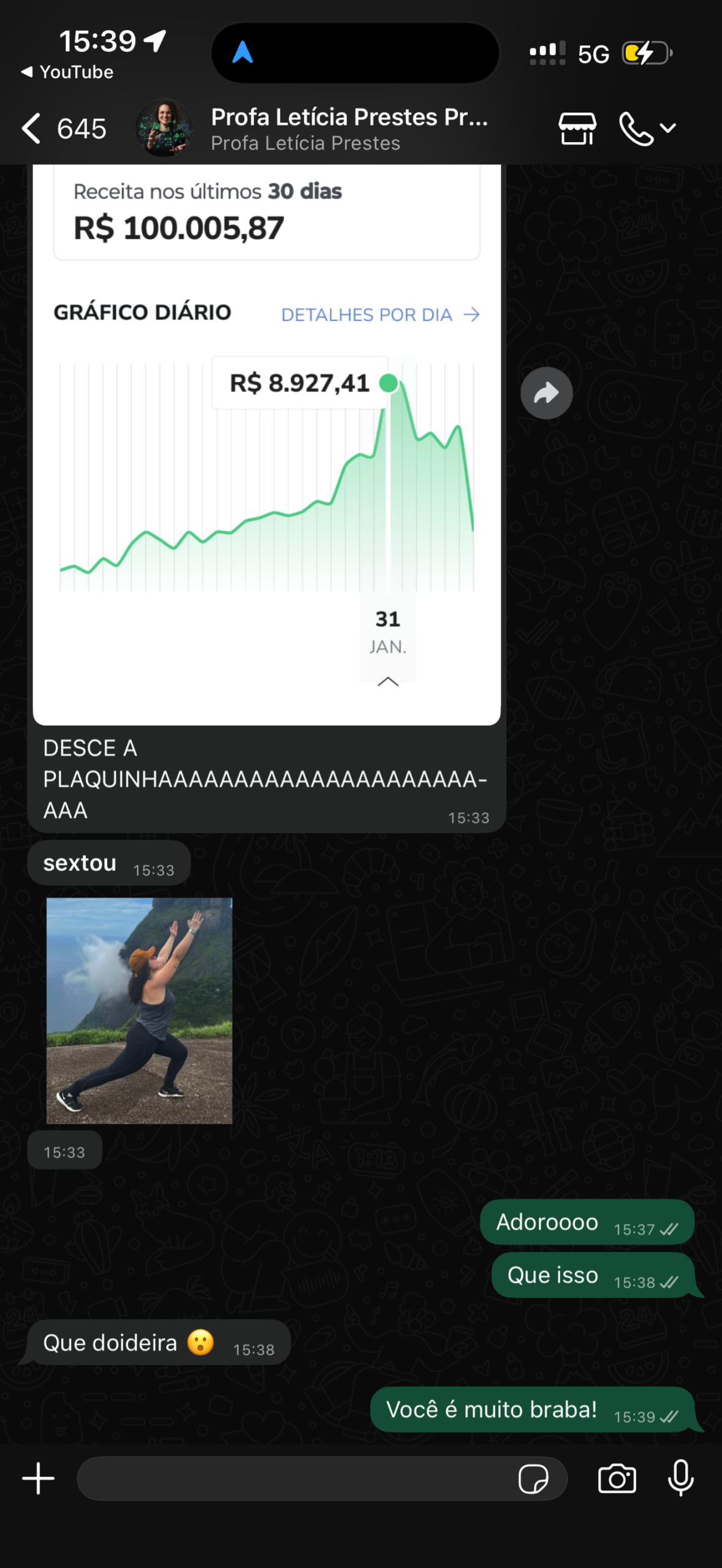 Resultado de aluno do ProAlt